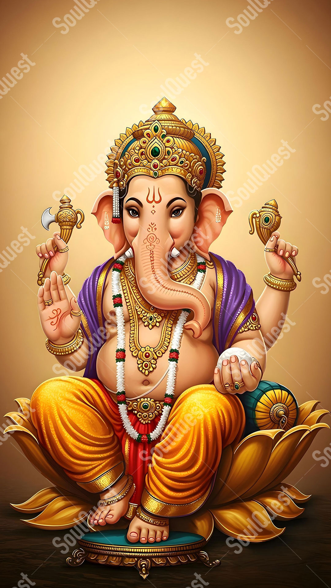 Divine Lord Ganesha Artwork – Remover of Obstacles