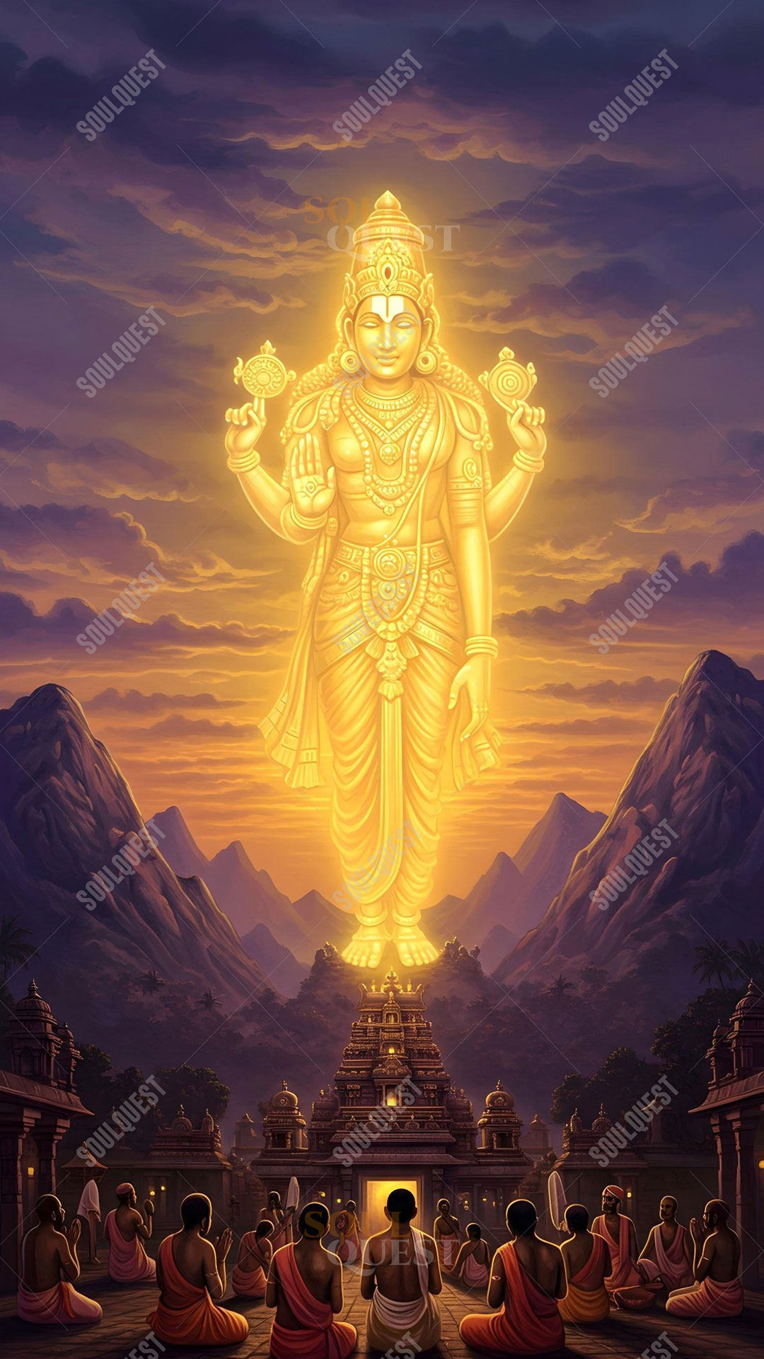 Lord Venkateswara Artwork – Sacred Assurance