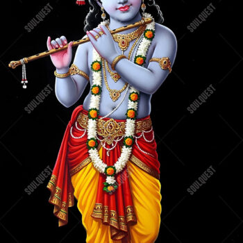 Lord Krishna Artwork – Inner Harmony